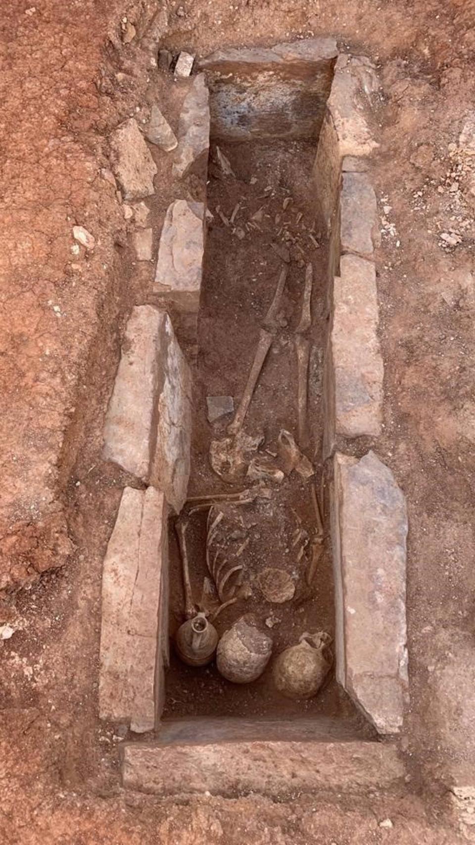 Necrópolis visigoda de Villamayor de Calatrava (Ciudad Real). Foto: Ayuntamiento