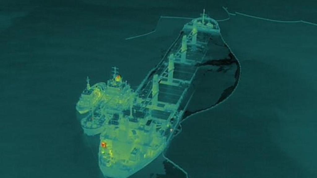 Imágenes del 'OS35' tomadas por un dron.