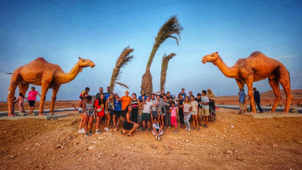Jóvenes conflictivos de la casa escuela Santiago uno, regresan a Salamanca tras dos meses de voluntariado en la provincia marroquí de Sidi Ifni