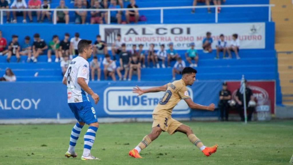 Alcoyano y Barça Atlètic acabaron en empate.