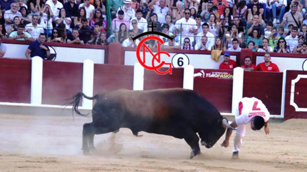 Cogida a Use en Valladolid