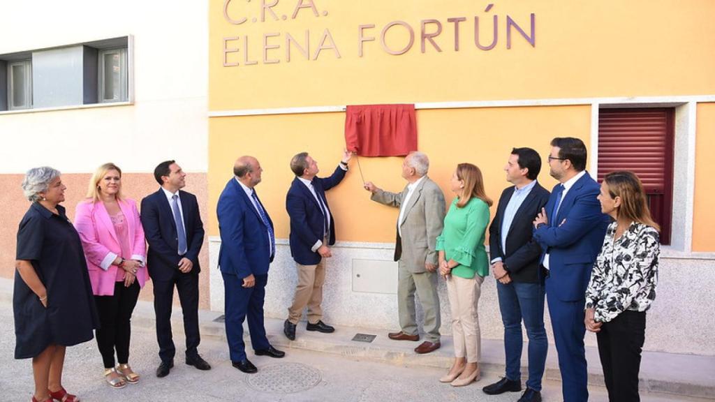 Un momento de la inauguración.