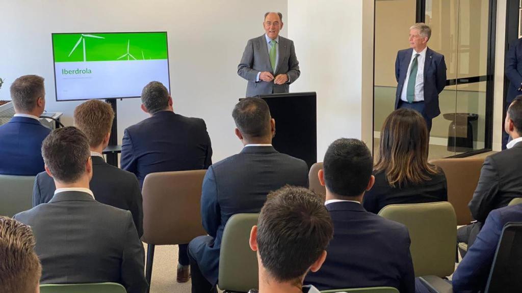 Ignacio Sánchez Galán, este lunes en Australia.