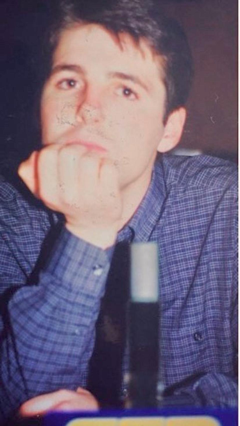 Jesús Cintora en el estudio de Radio Pamplona SER