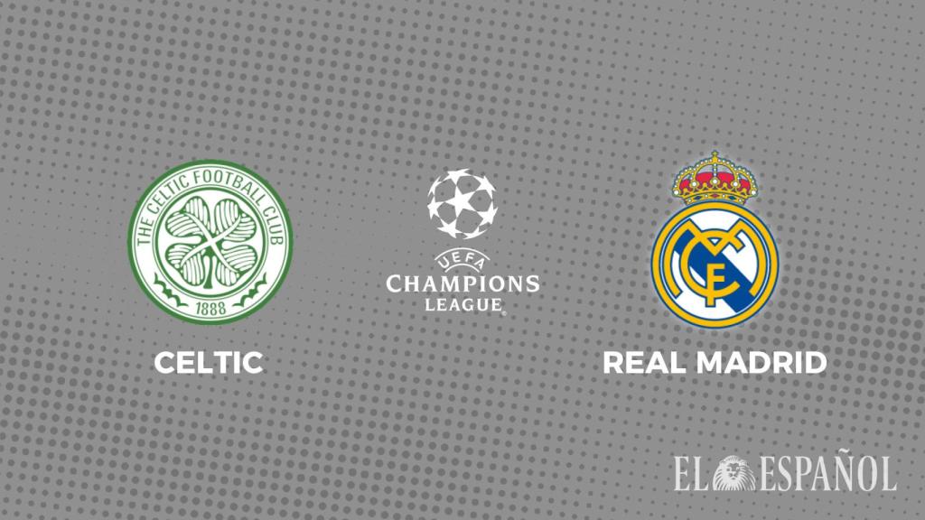 ¿Dónde ver el Celtic de Glasgow - Real Madrid? Fecha, hora y TV del próximo partido de Champions League