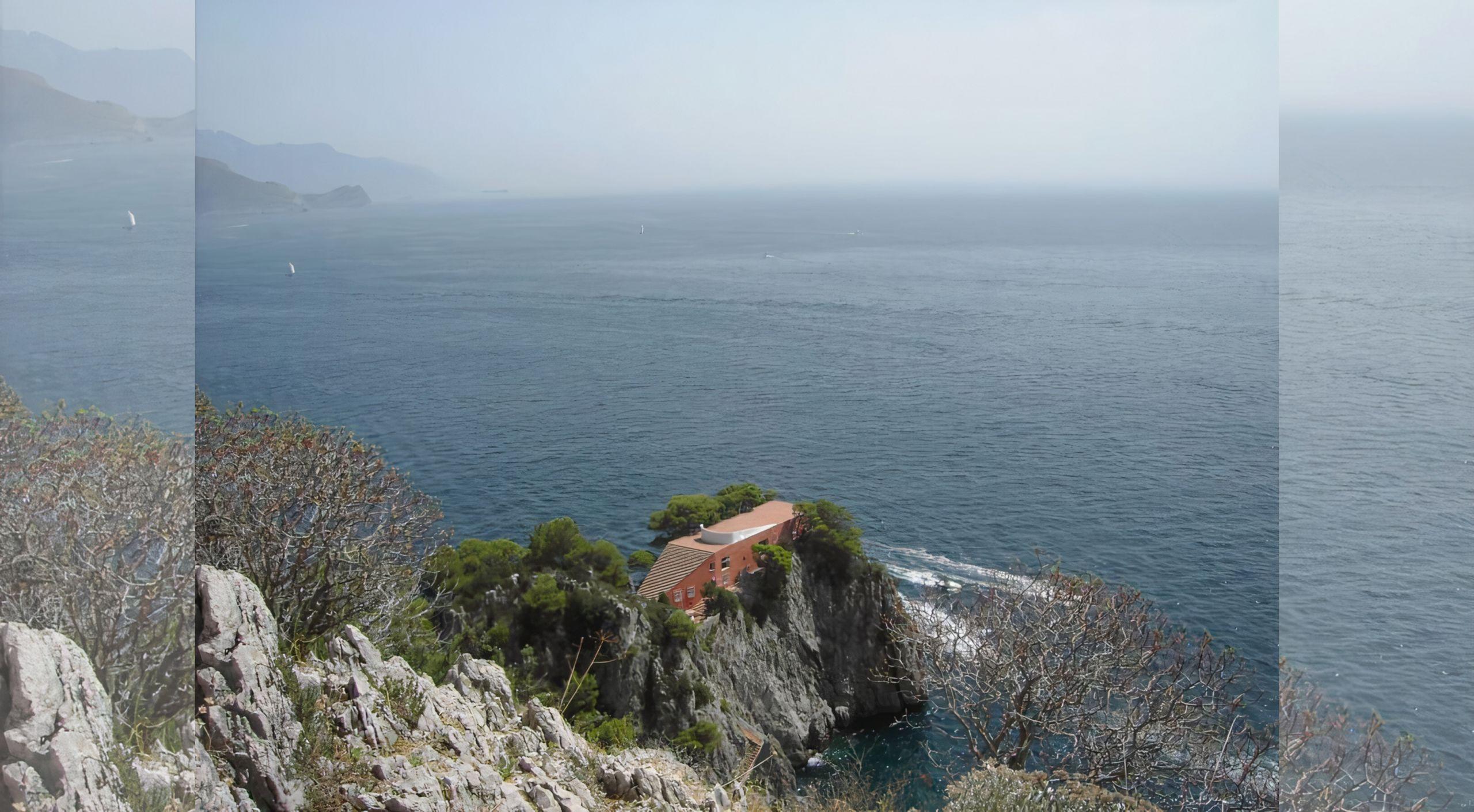 Casa Malaparte por Ernest Delaville, via flickr