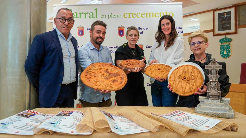 Presentación de la Festa da Empanada de Carral.