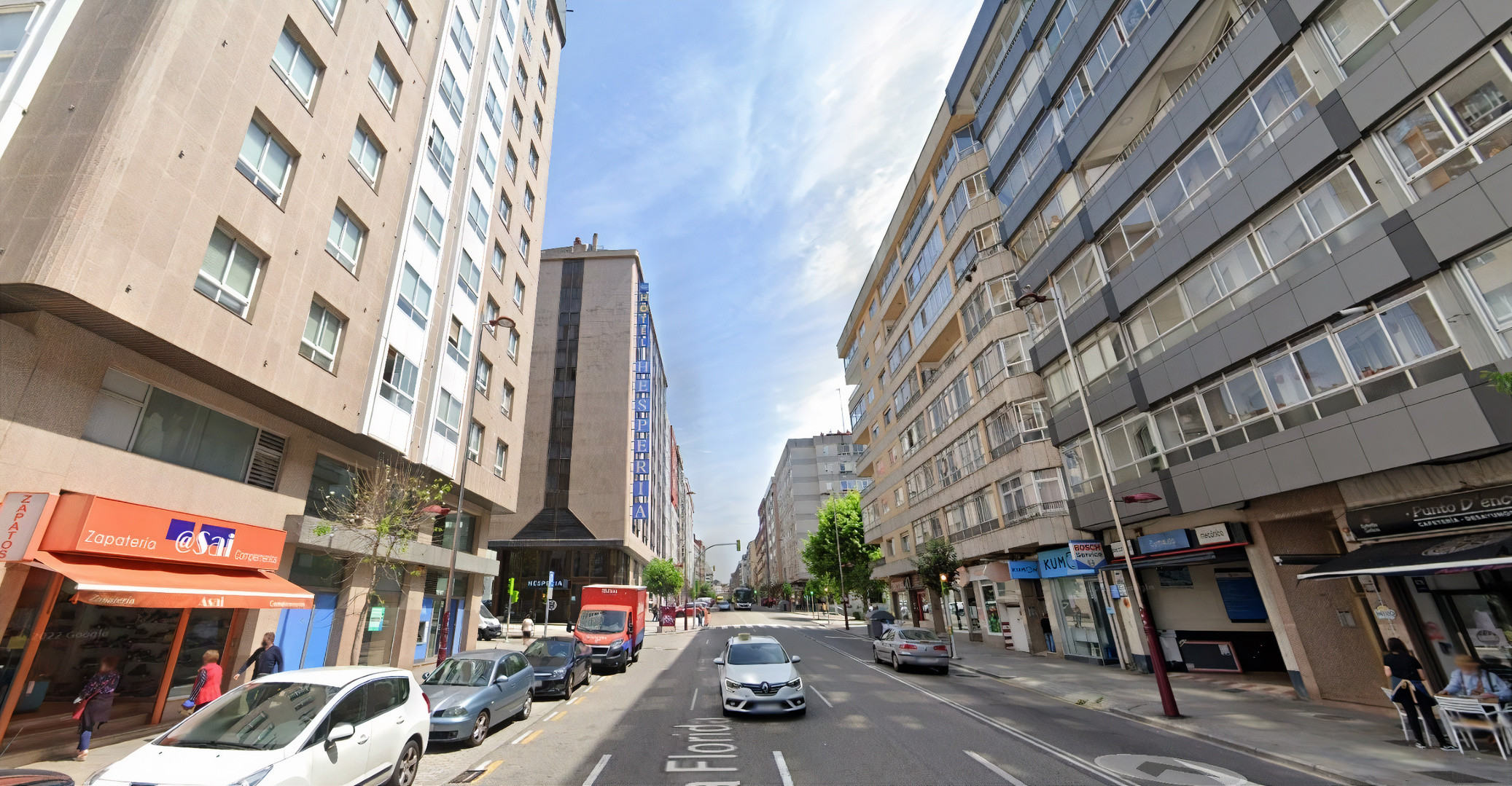 Avenida de la Florida en Vigo.