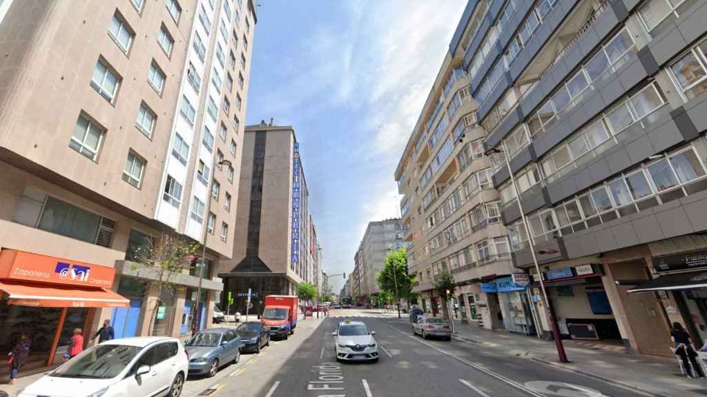 Avenida de la Florida en Vigo.