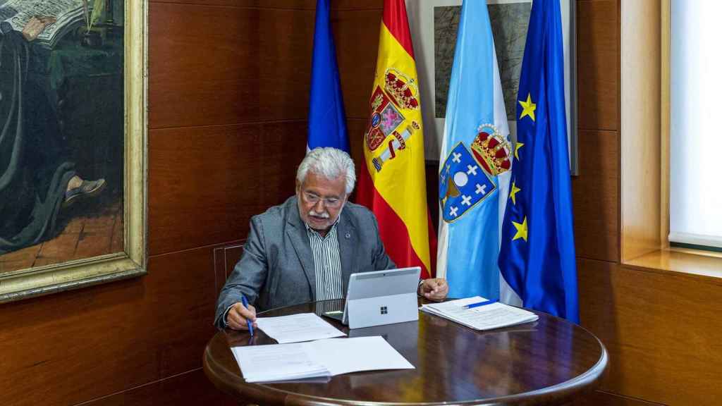 El vicepresidente primero de la Diputación, Rosendo Fernández.