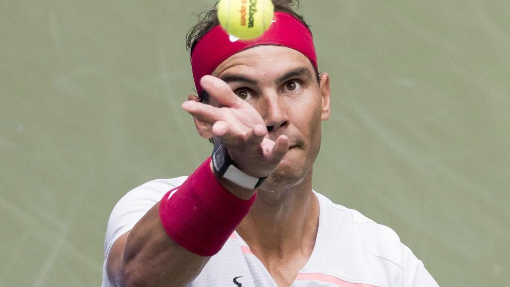 Rafa Nadal, durante el US Open