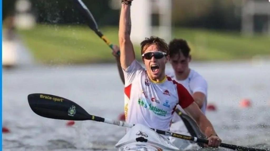 Marcos Caballero se proclama Campeón del mundo k1 5000