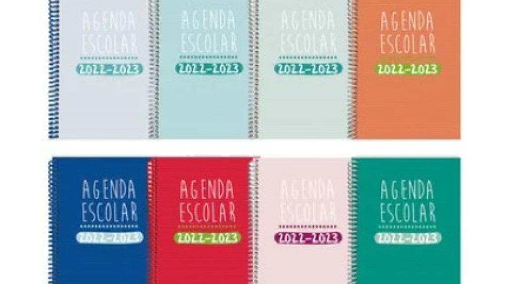 Agendas escolares de Alcampo