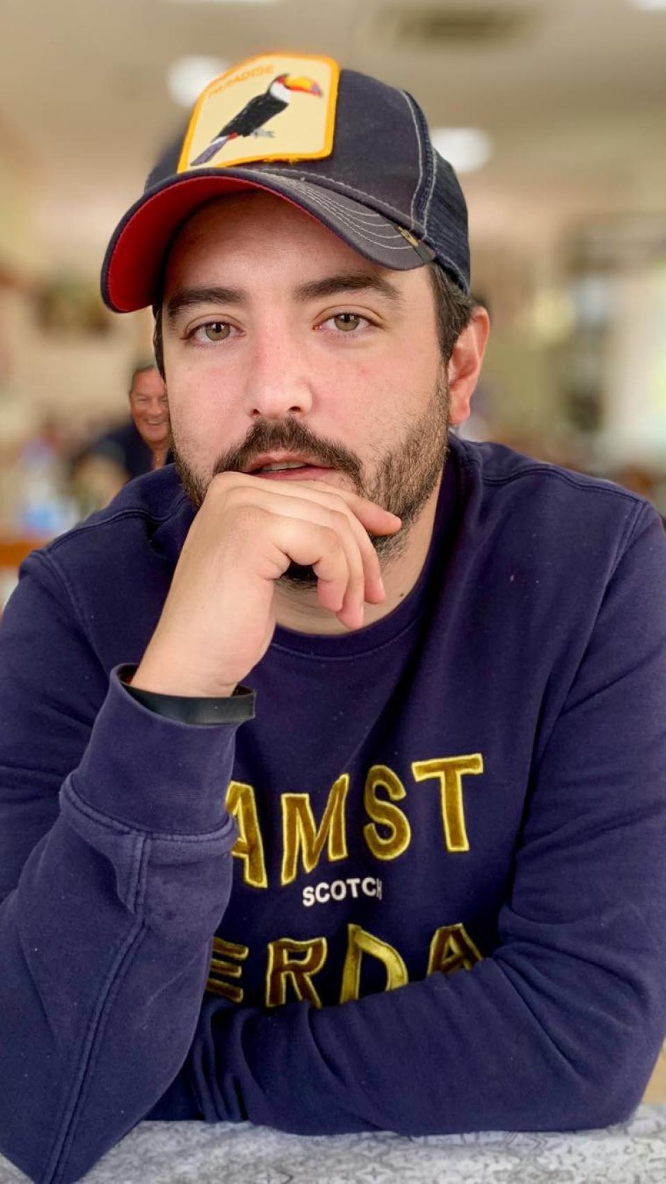 El que fuera actor de la serie 'Ana y los 7' en una imagen de sus redes.