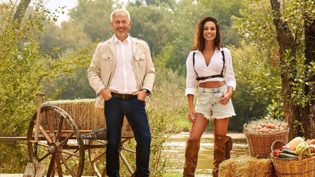 Carlos Sobera y Lara Álvarez.