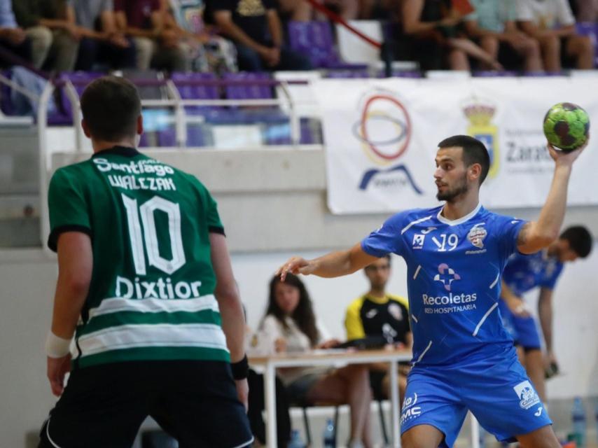 Imagen del encuentro del Atlético Valladolid.