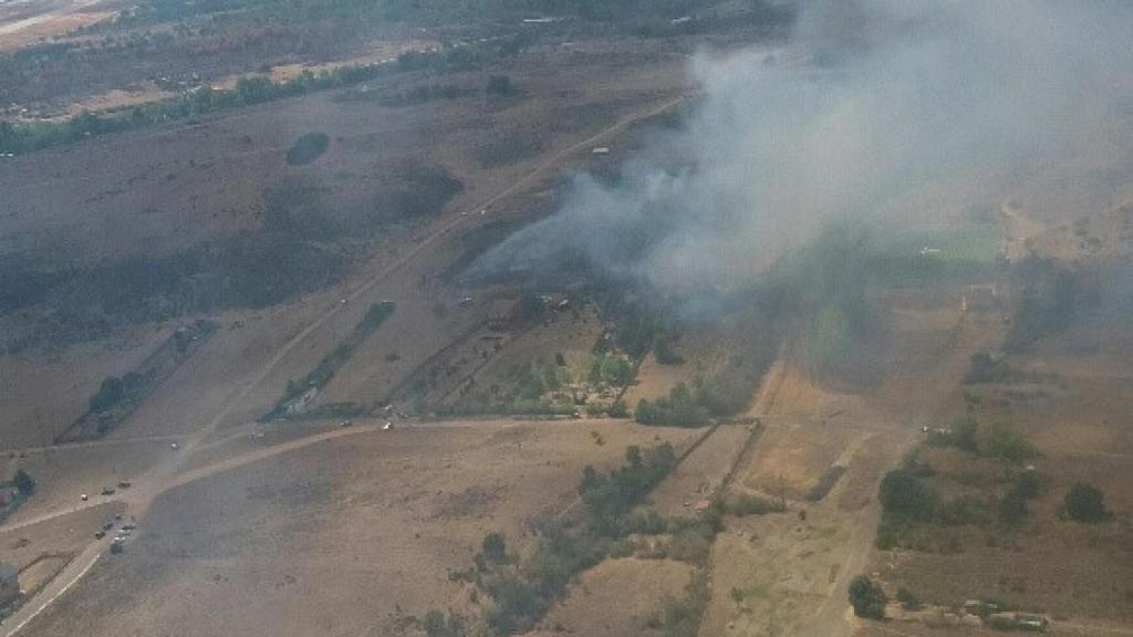 Incendio en San Andrés del Rabanedo