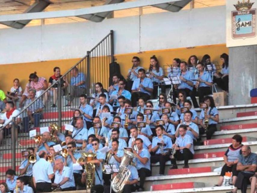 Foto reciente en el coso de Íscar. En la actualidad la dirige José Luis Gutiérrez