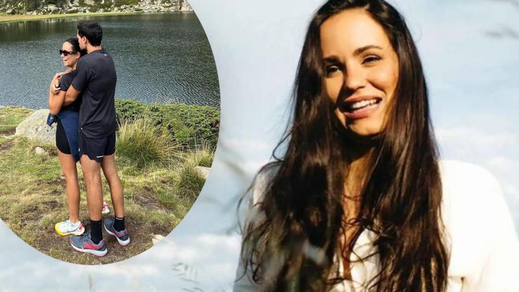 Carolina Monje, exnovia de Álex Lequio, en un montaje de EL ESPAÑOL junto a su flamante pareja, Álex Lopera.