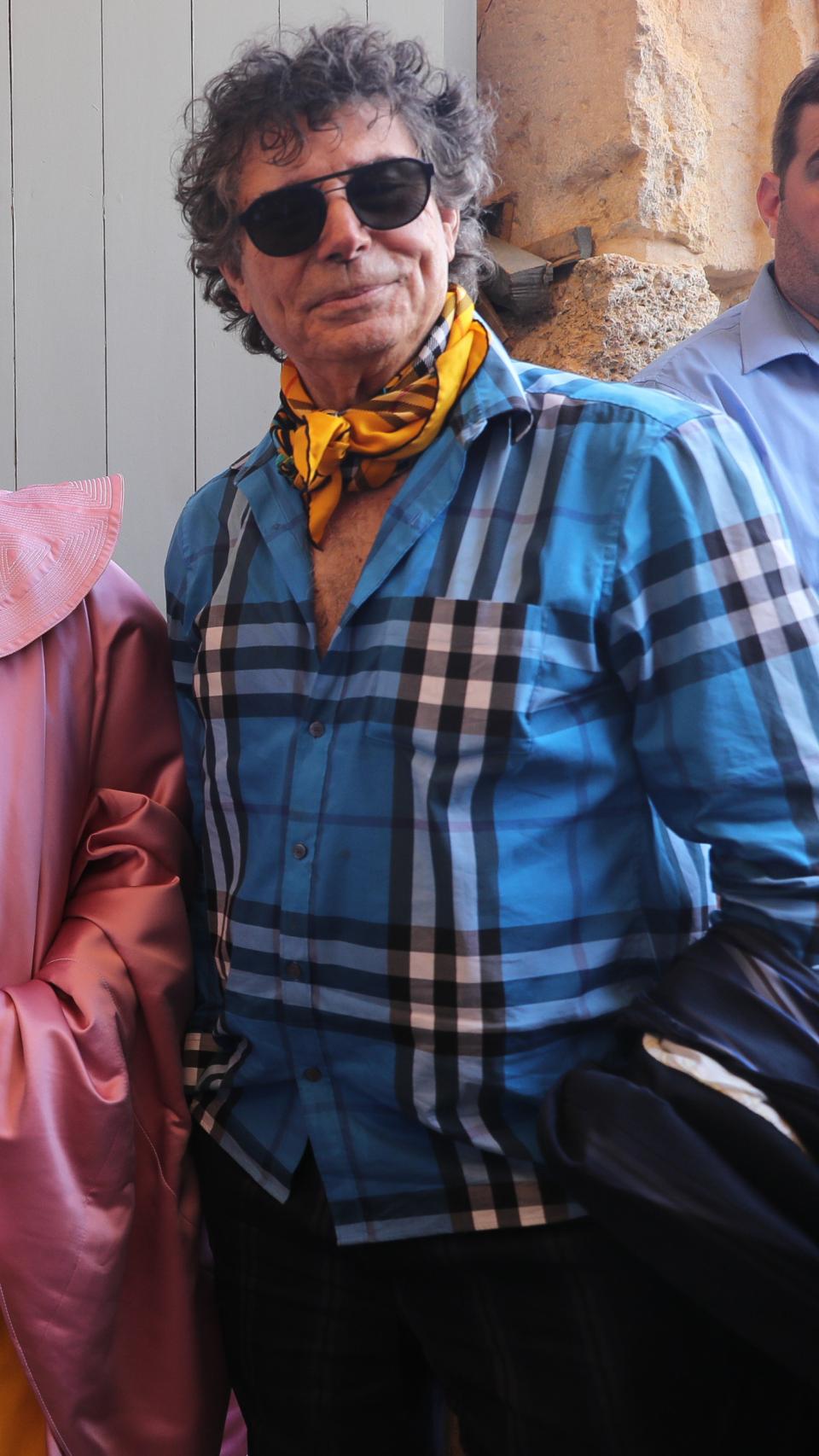 El periodista en un evento social en 2018.