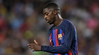 Ousmane Dembélé se lamenta.