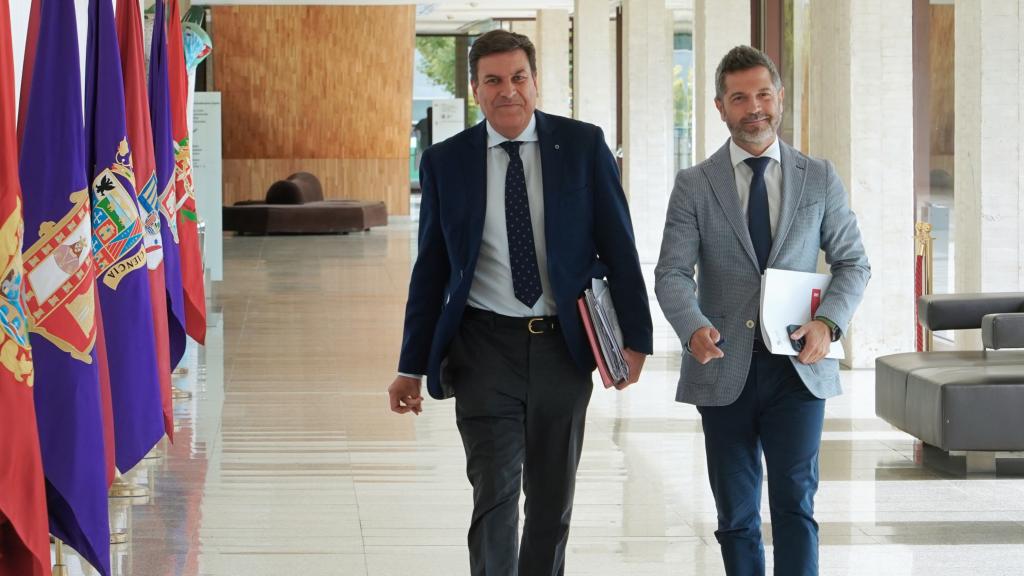 El consejero de Economía y Hacienda y portavoz de la Junta de Castilla y León, Carlos Fernández Carriedo