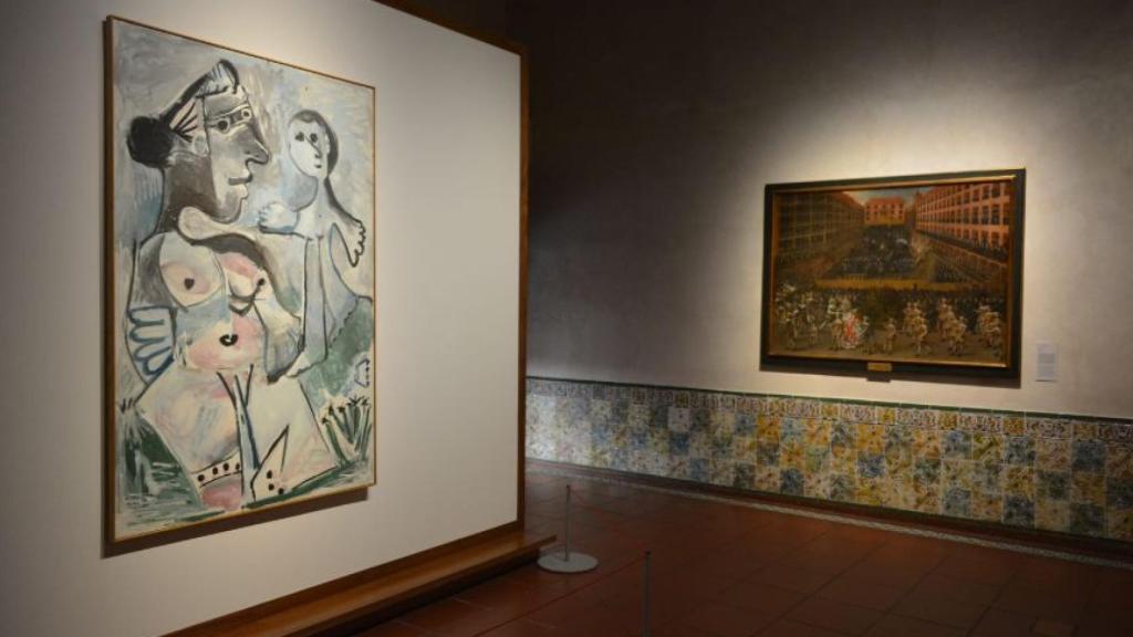 'Venus y el amor' se expone temporalmente en el Museo del Greco.