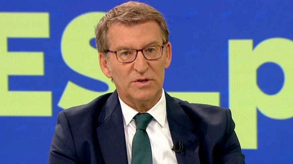 Alberto Núñez Feijóo este miércoles en 'Espejo Público', de Antena 3.