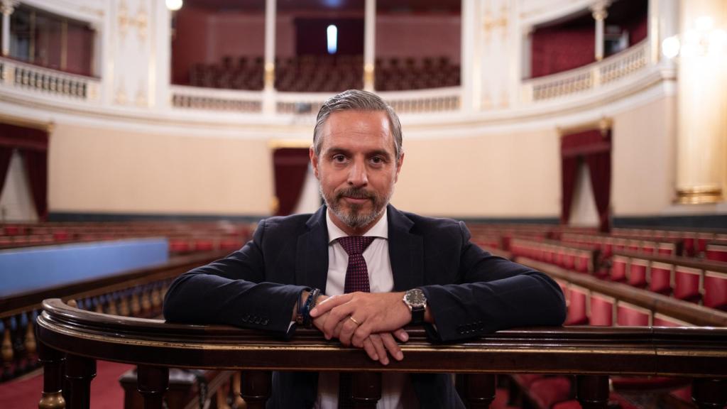 El vicesecretario de Economía del PP, Juan Bravo, en el Senado.