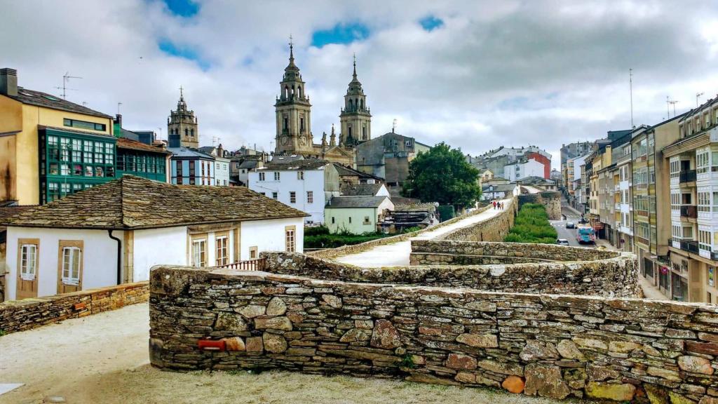 Casco histórico de Lugo.