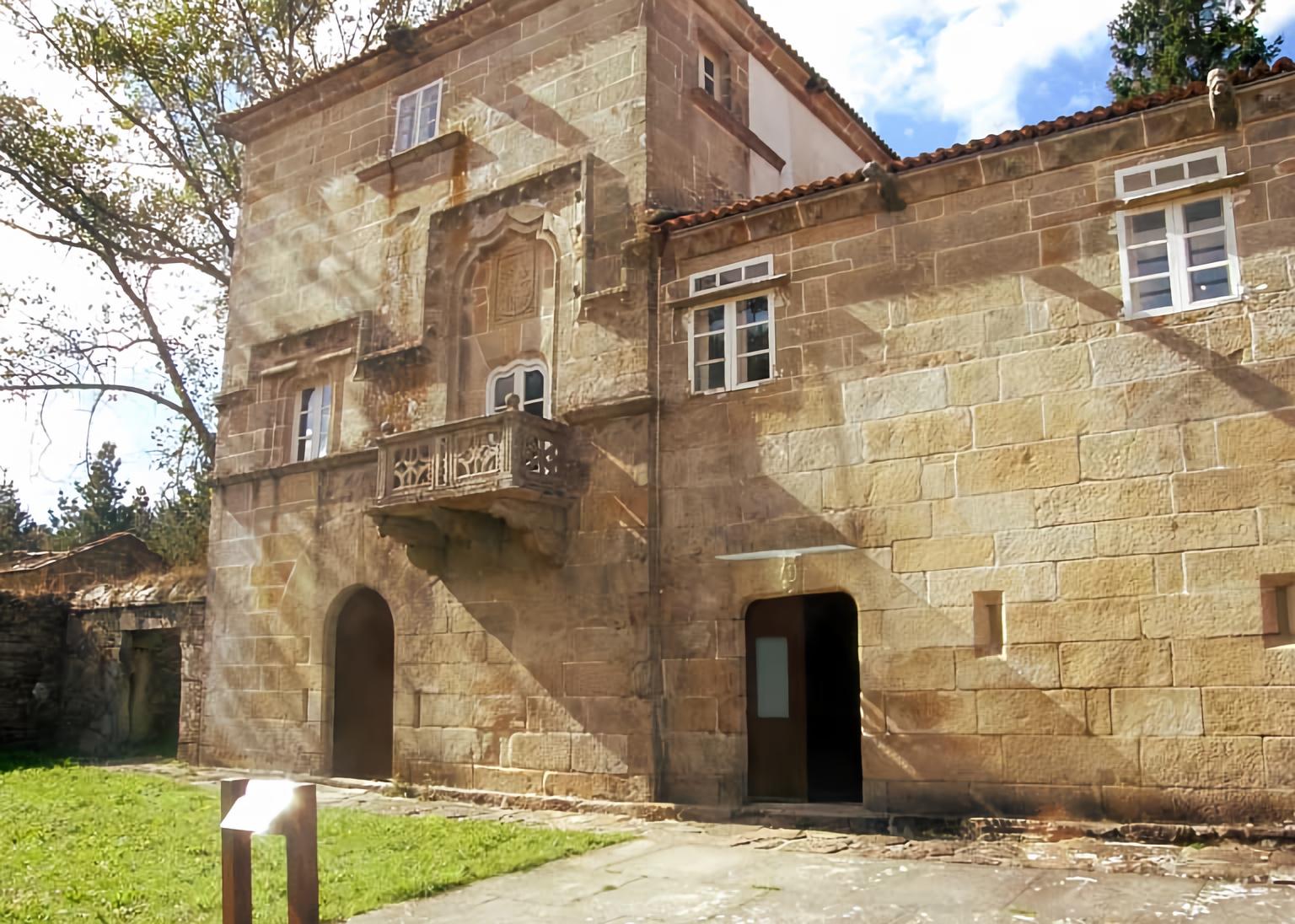 La Torre Sur o Torre Nueba del pazo Torres do Allo. Fuente: torresdoallo.gal
