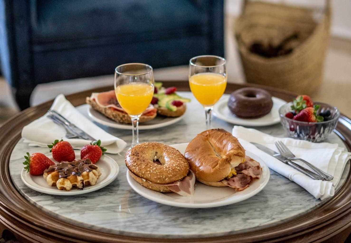 Brunch del Hotel O Noso Fogar. Foto: Cedida