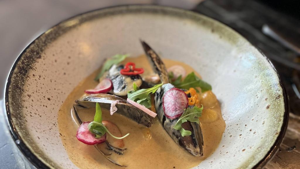 Mejillones con curry en Marzeah Taberna