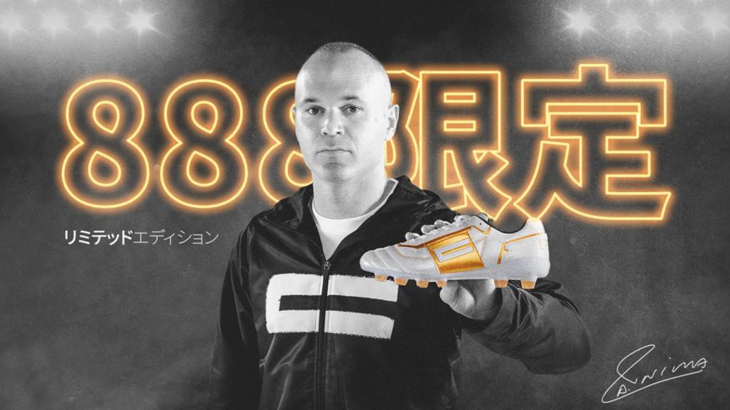 Iniesta sigue lanzado en el mundo empresarial y lanza su marca de ropa deportiva