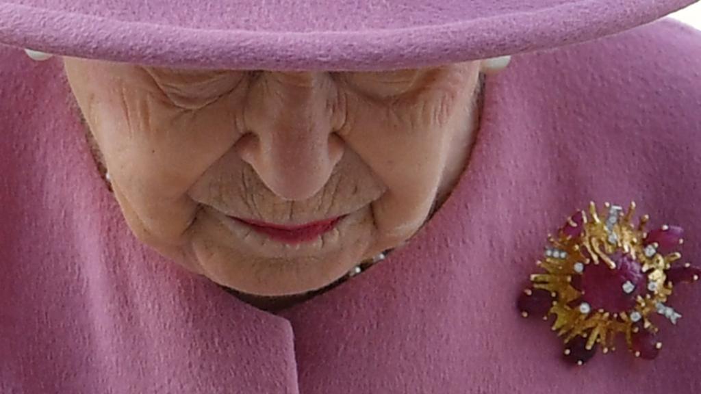 Imagen de Isabel II del Reino Unido.