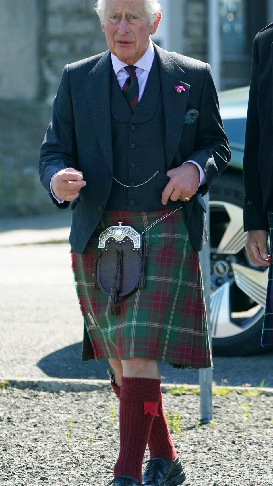 Carlos de Inglaterra en un acto público, el pasado mes de julio.