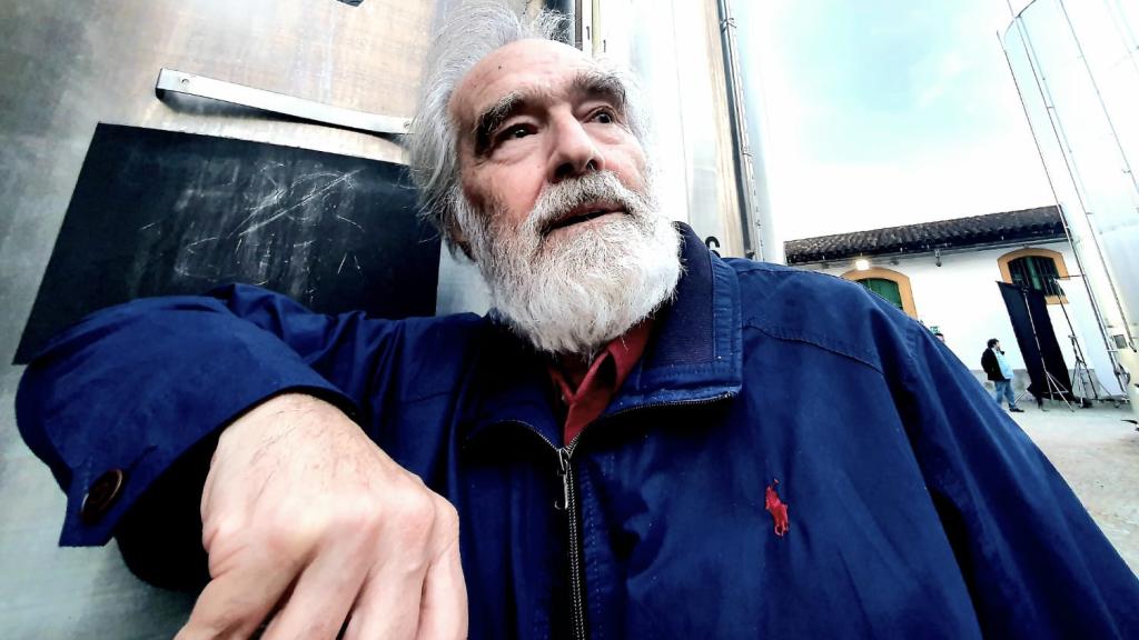 Gonzalo García-Pelayo durante el rodaje de 'Siete jereles'