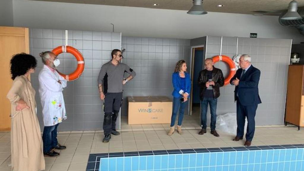 La delegada territorial de la Xunta en Ferrol visitó el centro esta mañana