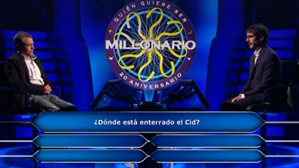 Juan Pedro Gómez, en 'Quien quiere ser millonario'.