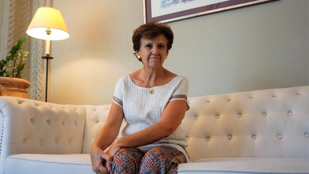 Pilar Gómez, en Elche.