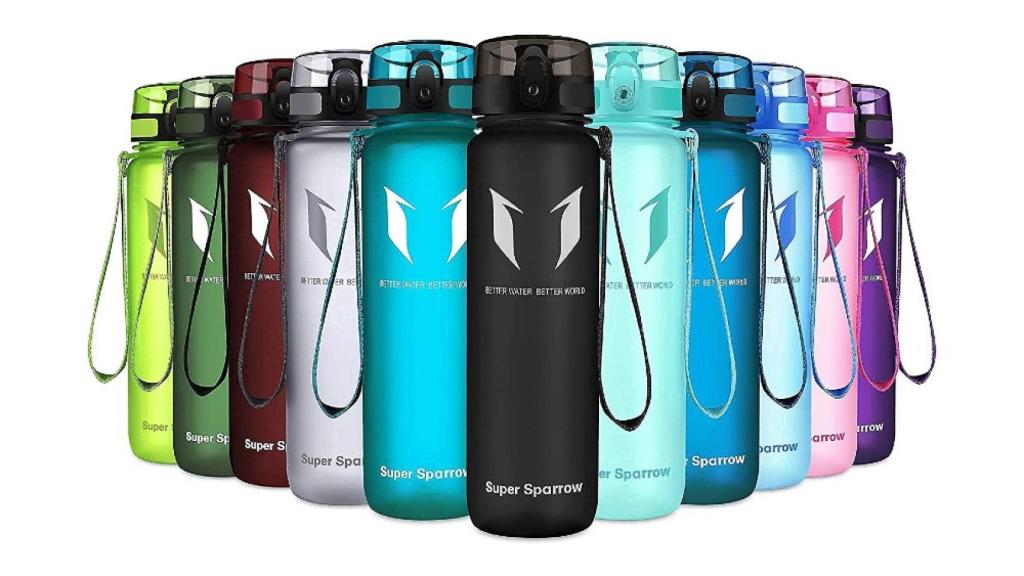 Botella de agua deportiva de Super Sparrow
