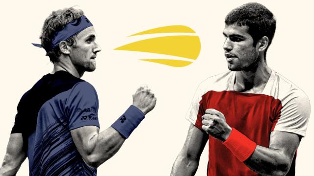 Casper Ruud y Carlos Alcaraz