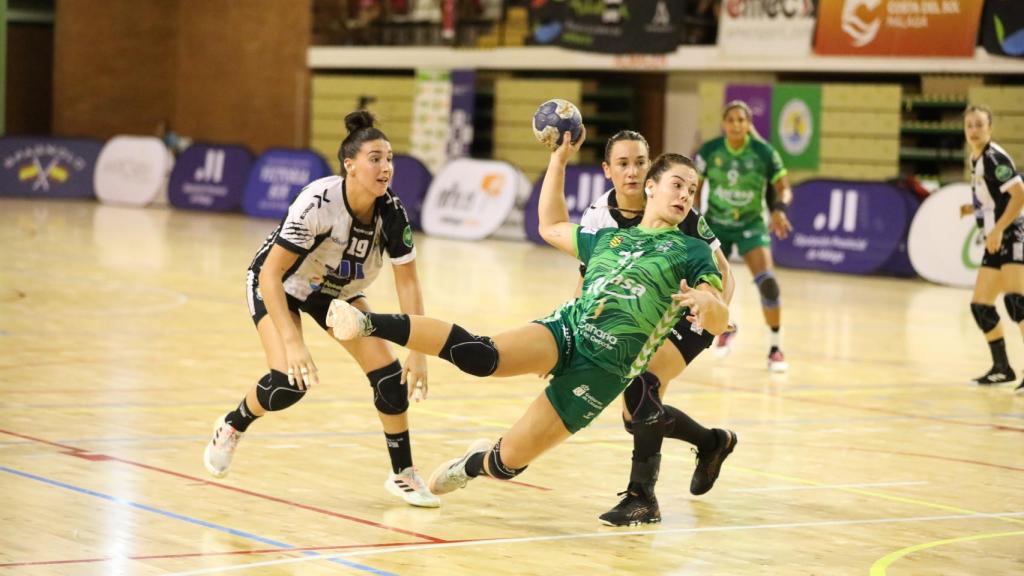 Un momento del Balonmano Costa del Sol-Rocasa Gran Canaria