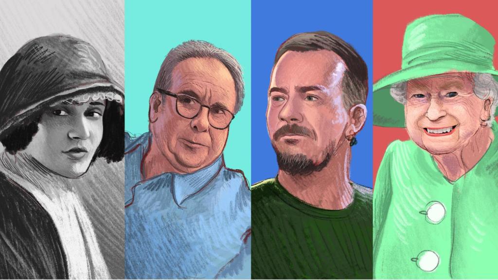 Tina Modotti, Josep Cuní, Nacho Palau e Isabel II.