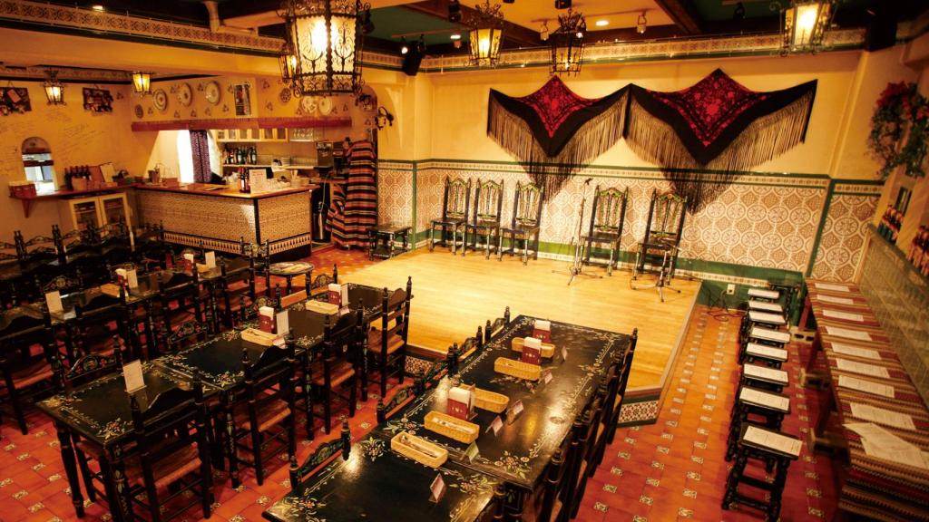 Restaurante 'Sala andaluza' en Tokio.