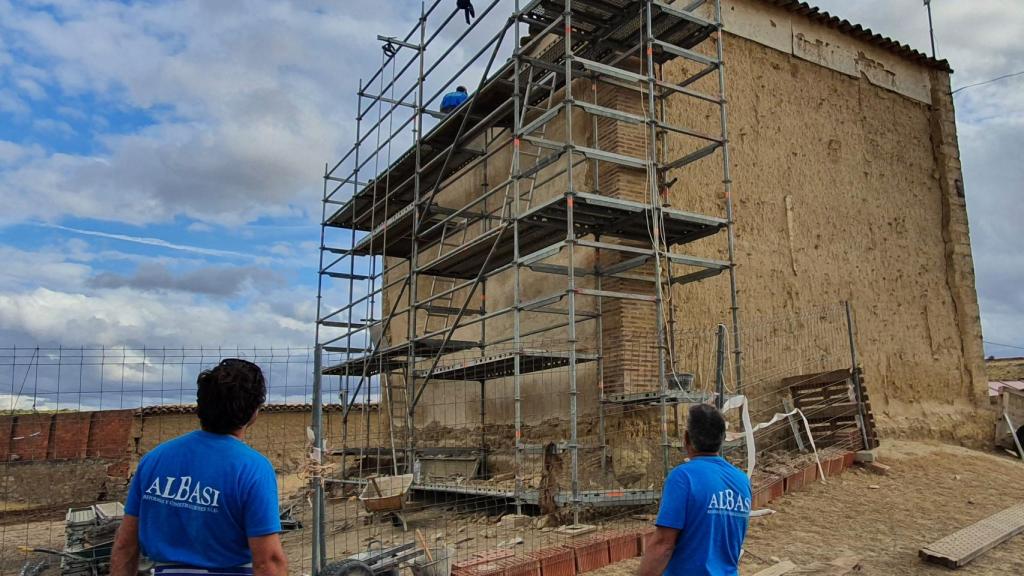 Un palomar en la provincia de Palencia