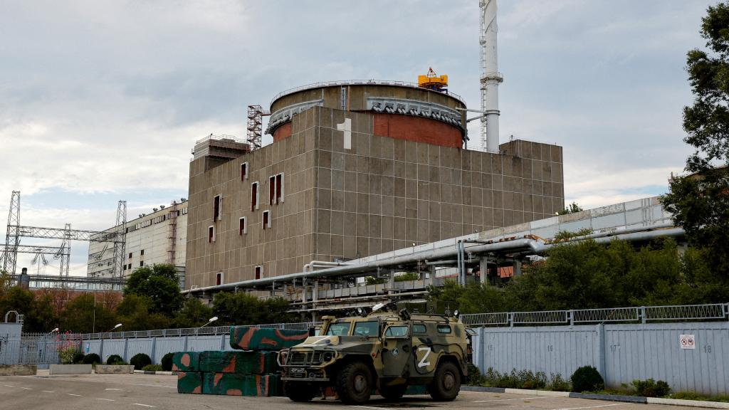 Central nuclear de Zaporiyia, en Ucrania.