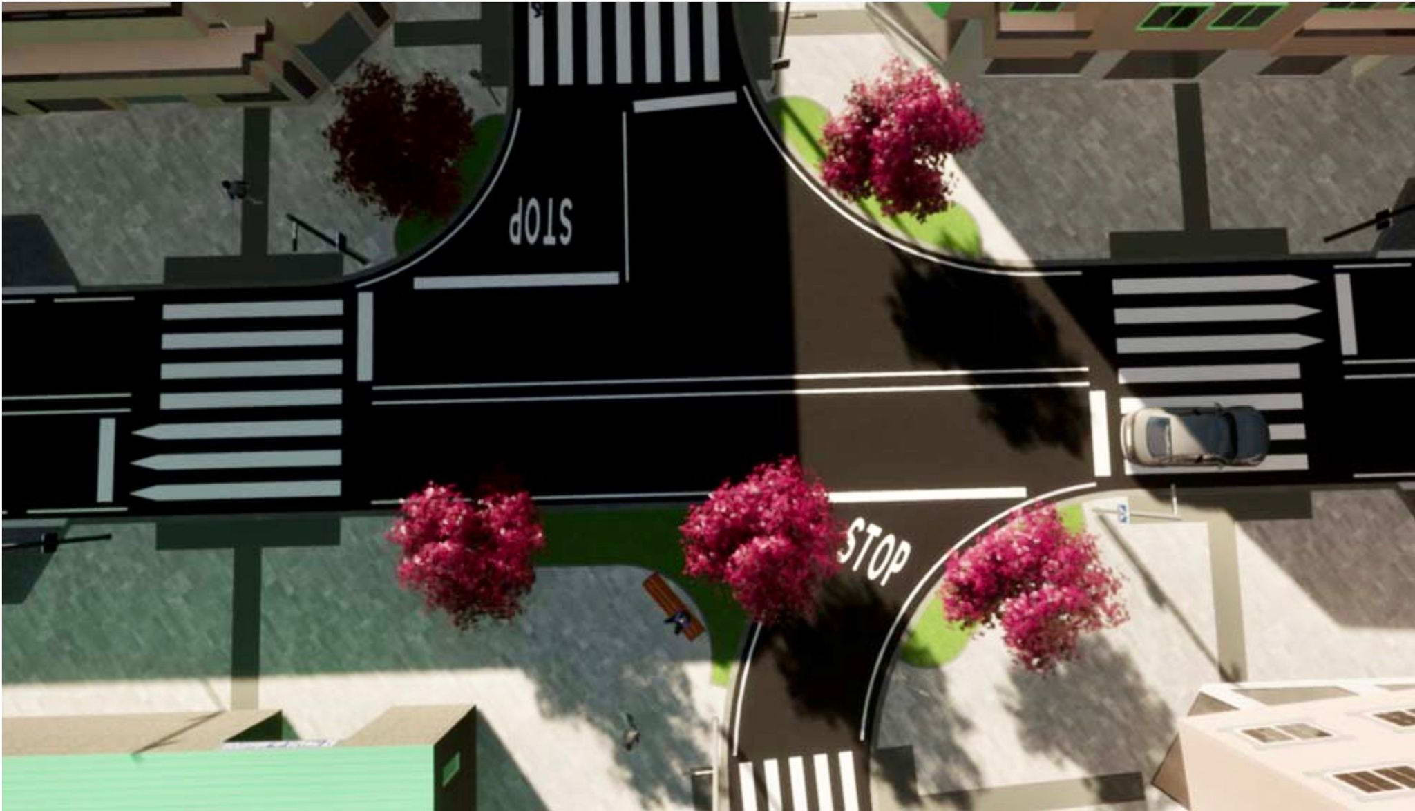 Proyecto de humanización de la PO-308 en Portonovo (Concello de Sanxenxo).