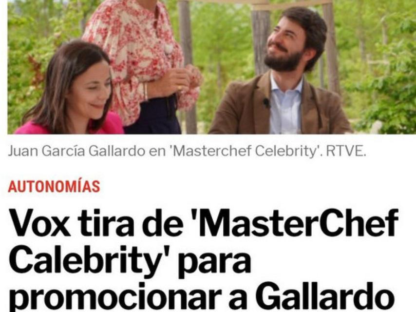 Tuit de Óscar Puente