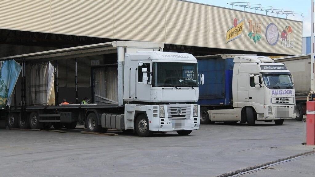 Fábrica de Schweppes, situada en el polígono empresarial de Toledo.